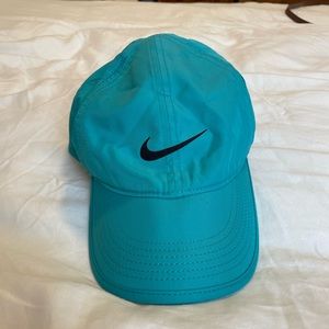 Teal Nike athletic baseball hat one size